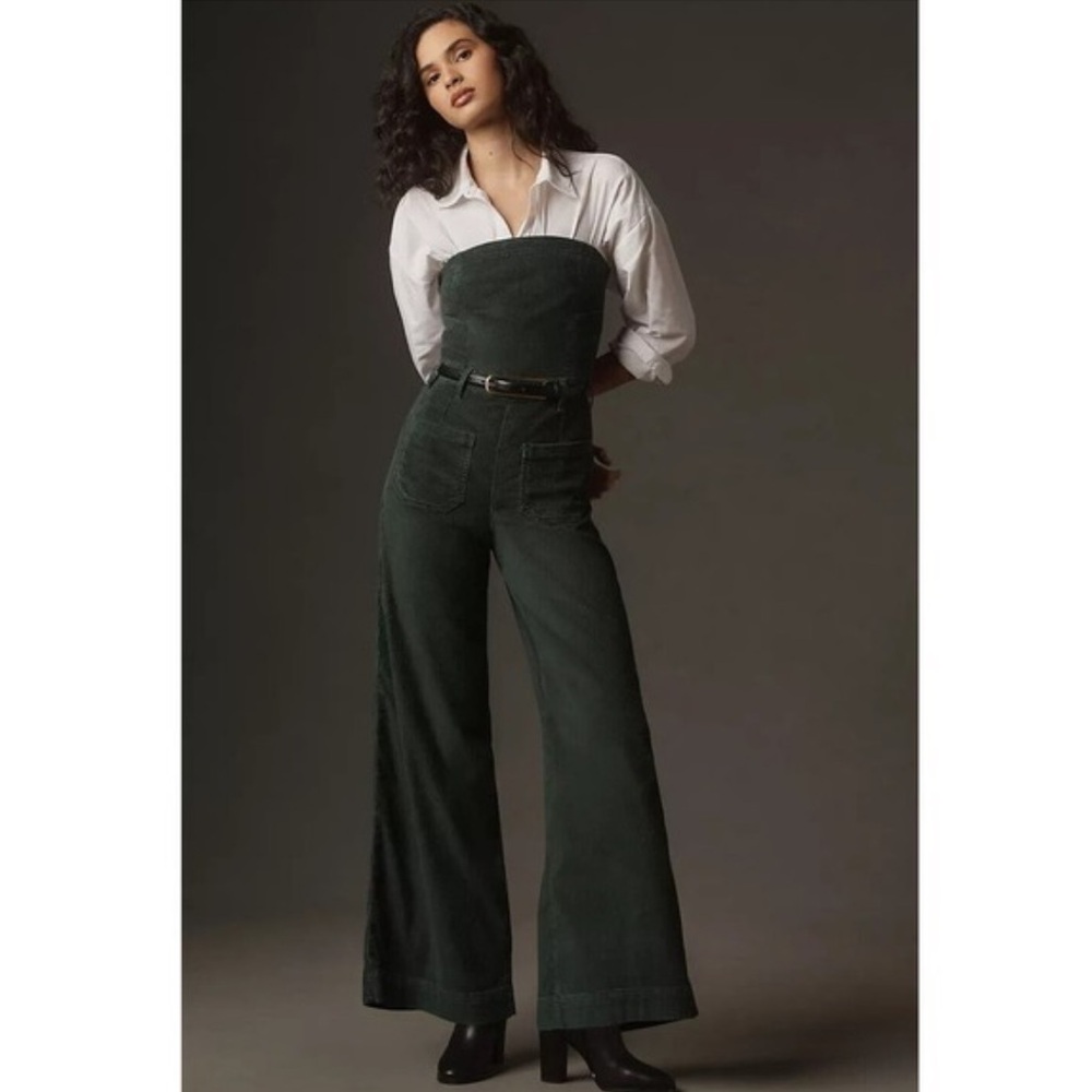 Pilcro Skipper Dark Green Jumpsuit